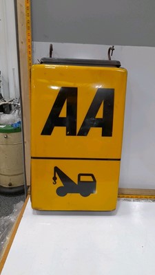 Lot 733 - AA GARAGES DOUBLE SIDED SIGN