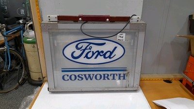 Lot 745 - FORD COSWORTH ILLUMINATED SIGN