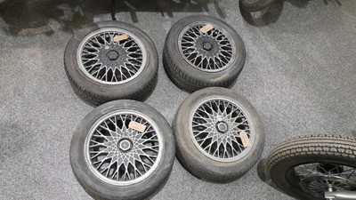 Lot 519 - 4X FORD SIERRA COSWORTH ALLOY WHEELS