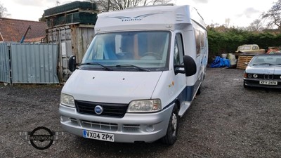 Lot 92 - 2004 FIAT HOBBY 600 MOTORHOME