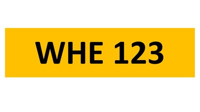 Lot 151 - REGISTRATION ON RETENTION - WHE 123