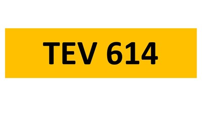 Lot 184-3 - REGISTRATION ON RETENTION - TEV 614