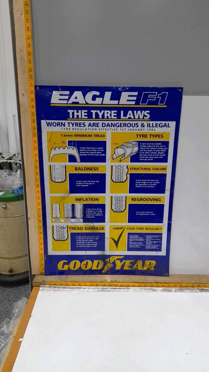 Lot 41 - EAGLE TYRE LAWS