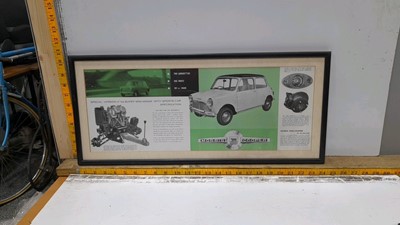 Lot 563 - 3X FRAMED EARLY MINI BROCHURES