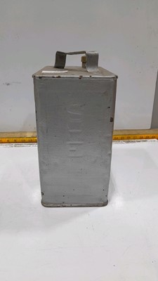 Lot 539 - 2 GALLON SILVER SHELL PETROL CAN