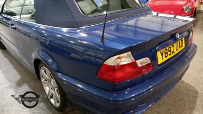 Lot 245 - 2001 BMW 330CI AUTO