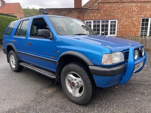 Lot 436 - 1998 VAUXHALL FRONTERA TRANSGLOBE