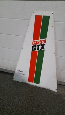 Lot 223 - CASTROL GTX SIGN