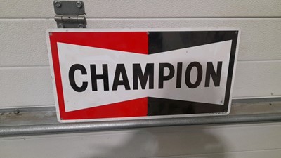 Lot 251 - CHAMPION SIGN