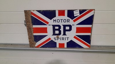Lot 263 - MOTOR BP SPIRIT SIGN