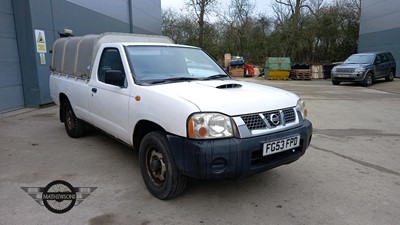 Lot 498 - 2003 NISSAN D22 2.5 DI 4X2