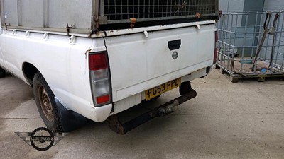 Lot 498 - 2003 NISSAN D22 2.5 DI 4X2