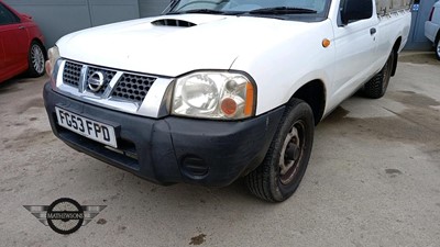 Lot 498 - 2003 NISSAN D22 2.5 DI 4X2