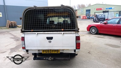 Lot 498 - 2003 NISSAN D22 2.5 DI 4X2