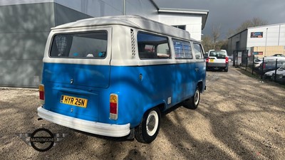 Lot 365 - 1975 VOLKSWAGEN MOTOR CARAVAN