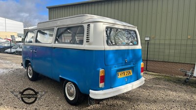 Lot 365 - 1975 VOLKSWAGEN MOTOR CARAVAN