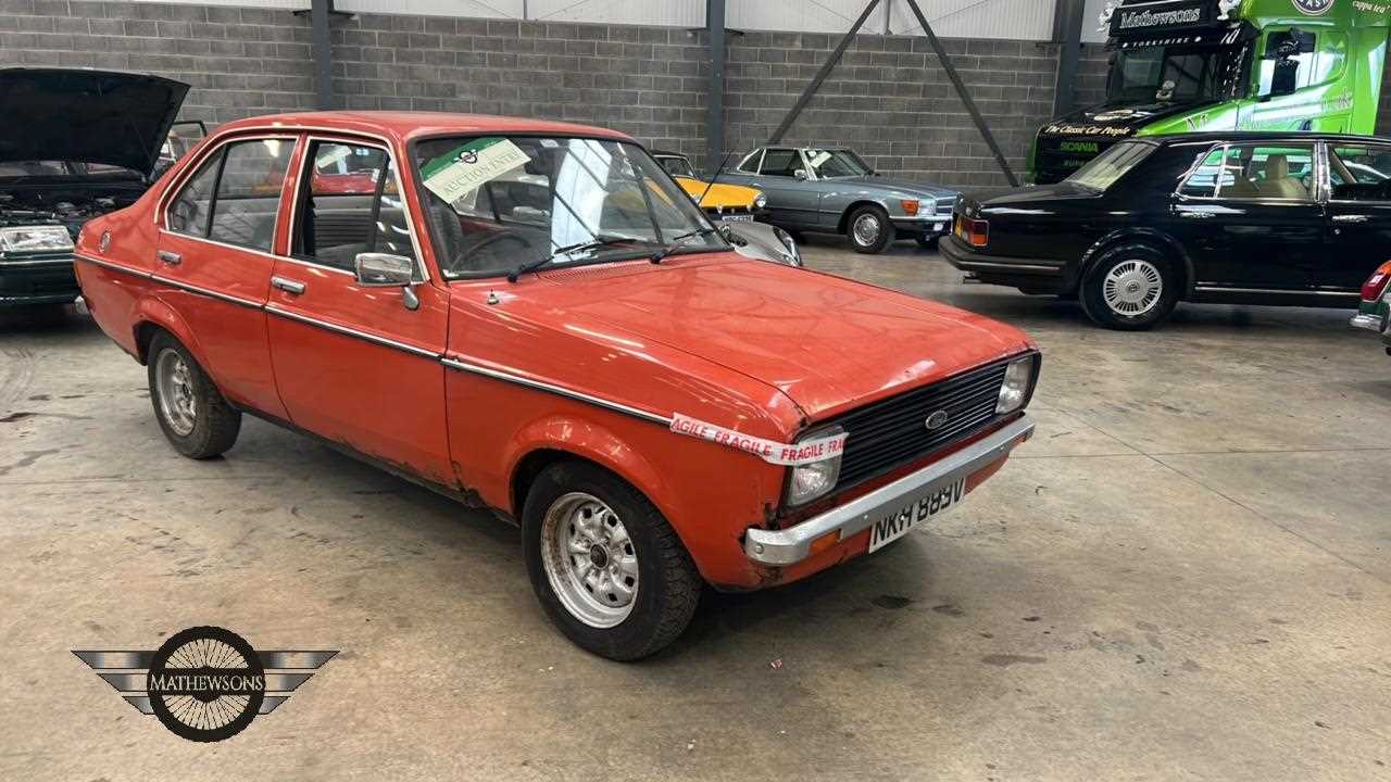 Lot 644 - 1980  FORD ESCORT L