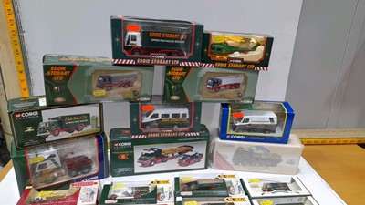 Lot 619 - ASSORTED BOX OF EDDIE STOBART MODELS STILL IN ORIGINAL BOXES