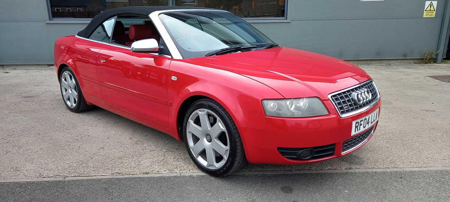 Lot 455 - 2004 AUDI S4 QUATTRO CABRIOLET