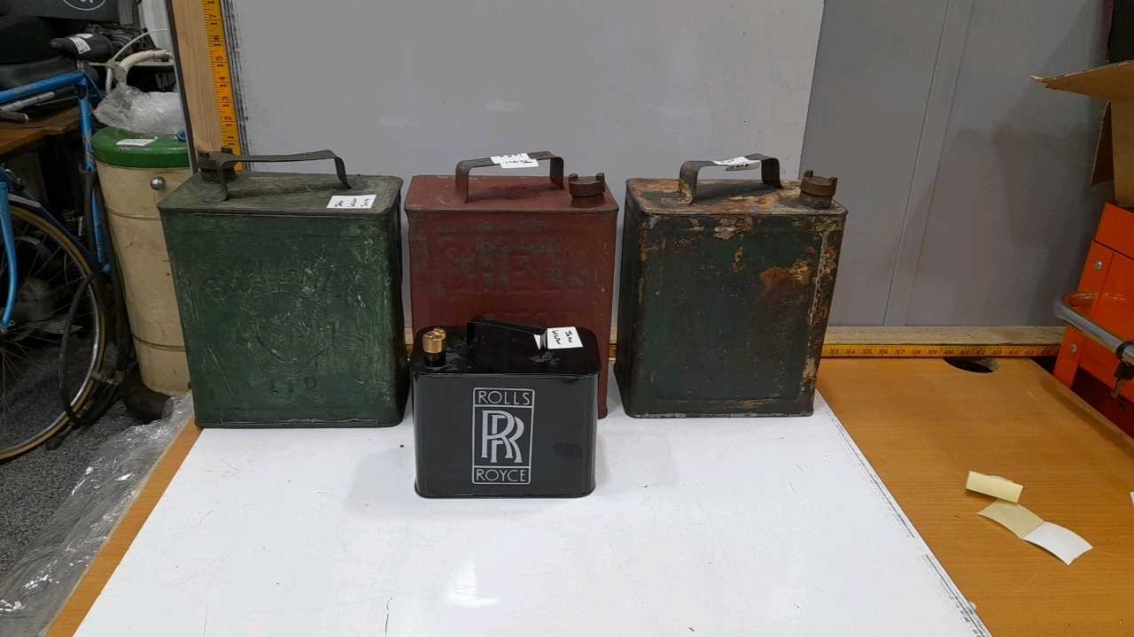 Lot 41 - 4 X PETROL CANS