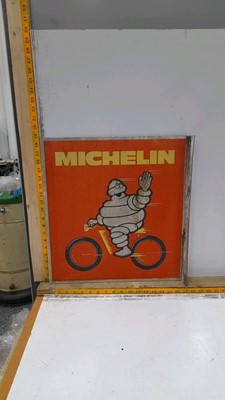 Lot 61 - MICHELIN DOUBLE SIDED SIGN