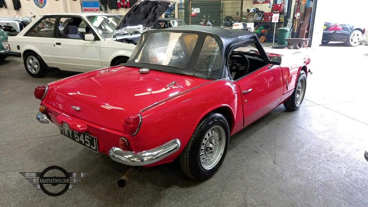 Lot 570 - 1971 TRIUMPH SPITFIRE MK3