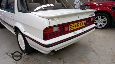 Lot 608 - 1988 MG MONTEGO MG TURBO