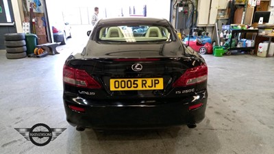 Lot 525 - 2010 LEXUS IS 250C SE-L AUTO