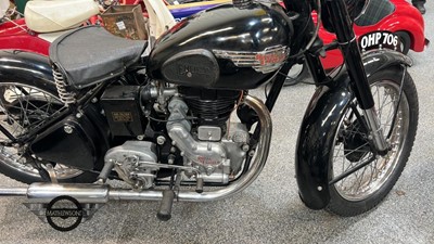 Lot 449 - 1953 ROYAL ENFIELD 350 G