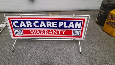 Lot 199 - CAR ROOF MOUNTED SIGNS, HERBIE HIRE & CAR CARE PLAN
