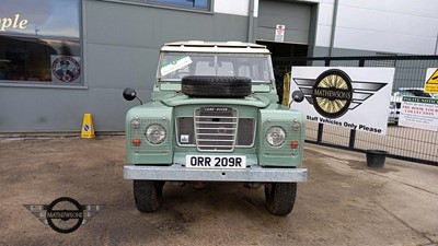 Lot 281 - 1976 LAND ROVER 88" - 4 CYL SERIES III DEFENDER