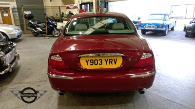 Lot 581 - 2001 JAGUAR S-TYPE V6 SE