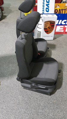 Lot 343 - PAIR OF VW CADDY FRONT SEATS