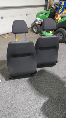 Lot 343 - PAIR OF VW CADDY FRONT SEATS