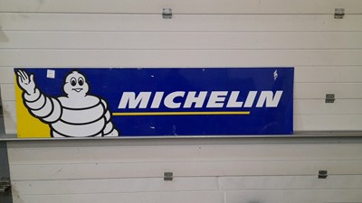 Lot 387 - MICHELIN METAL SIGN