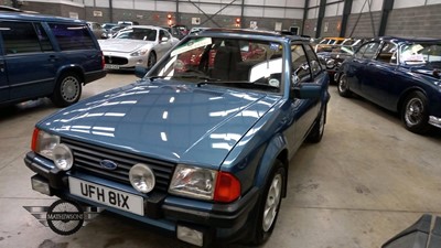 Lot 44 - 1981 FORD ESCORT XR3