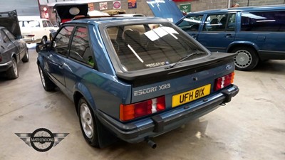 Lot 44 - 1981 FORD ESCORT XR3