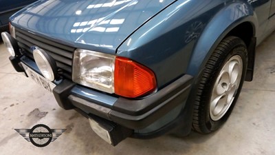 Lot 44 - 1981 FORD ESCORT XR3