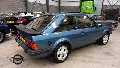 Lot 44 - 1981 FORD ESCORT XR3