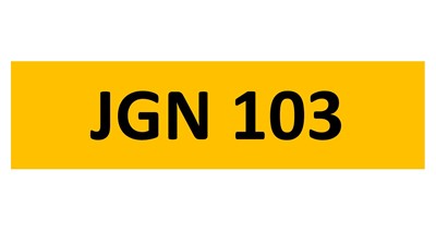 Lot 121-3 - REGISTRATION ON RETENTION - JGN 103