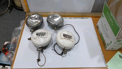 Lot 627 - 4X WIPAC  ( HAIR RAISER ) SPOTLIGHTS 1970'S