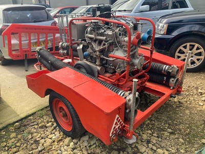 Lot 658 - GODIVA FIRE PUMP TRAILER