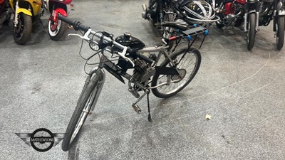 Lot 340 - RALEIGH MOUNTAIN BIKE WITH 2-STROKE ENGINE