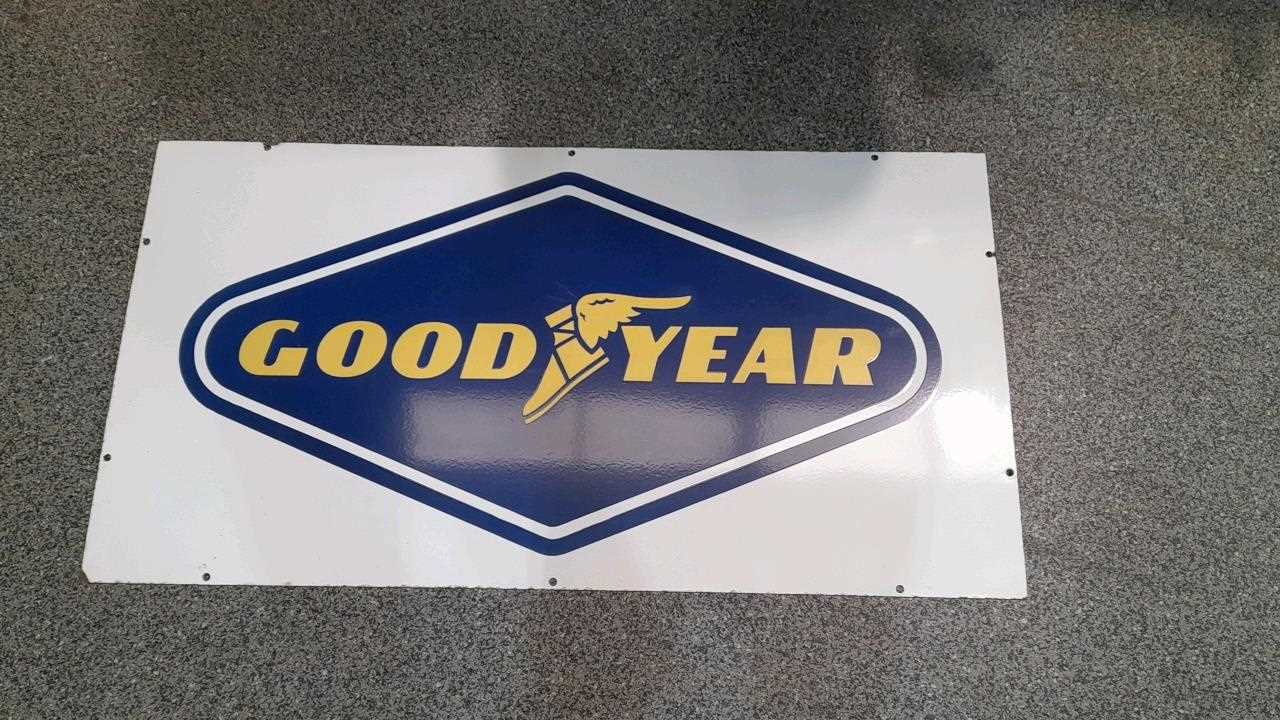 Lot 37 - LARGE GOODYEAR SIGN