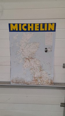 Lot 61 - MICHELIN ROAD MAP SIGN