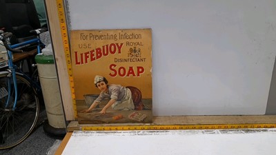 Lot 62 - ADVERTISING BOARDS FOR LIFEBUOY SOAP