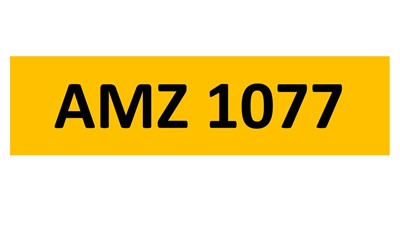 Lot 281 - REGISTRATION ON RETENTION - AMZ 1077